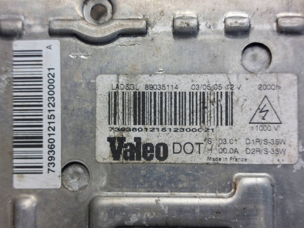 фото №2, Преобразователь ксенон renault laguna ii 89035114