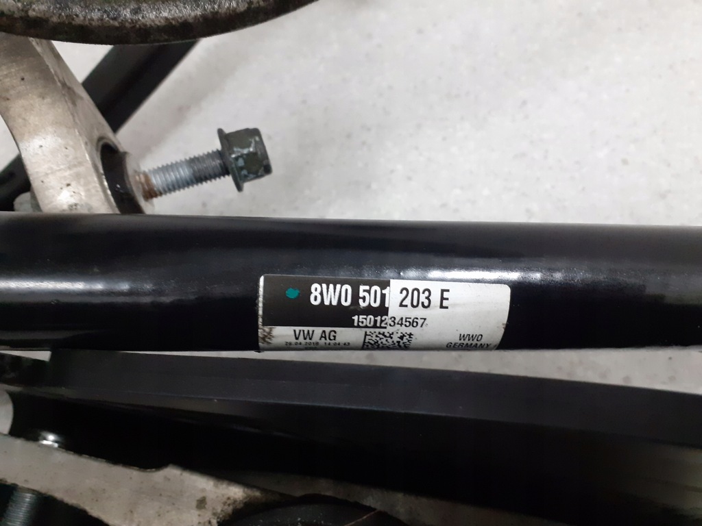 фото №7, Audi s5 a5 f5 8w a4 b9 quattro 4x4 2017- поворотный кулак рычаги левый правый задняя