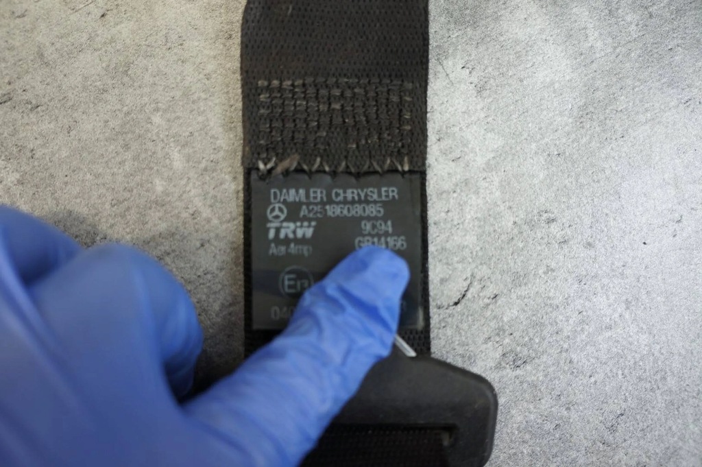 фото №5, Pas безпеки правий задня mercedes w251 r