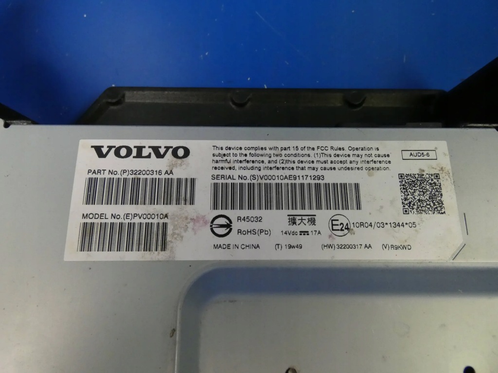 фото №3, Volvo xc90 ii v90 s90 xc60 ii усилитель радио аудио