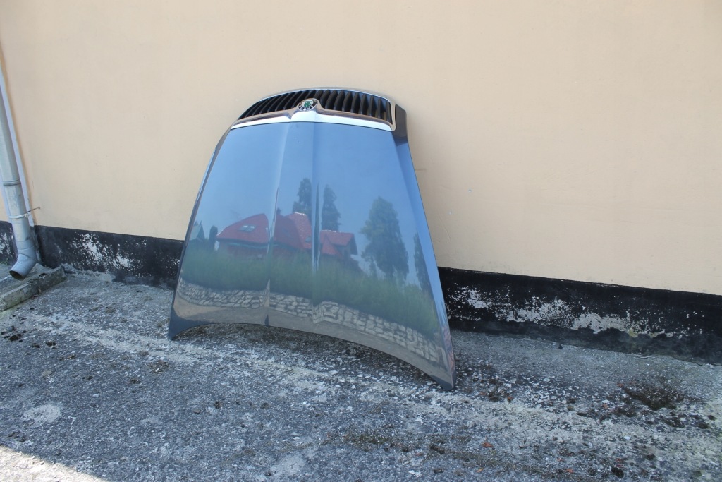 фото №1, Skoda octavia ii lift 2008- капот кришка двигуна комплектна оригінал