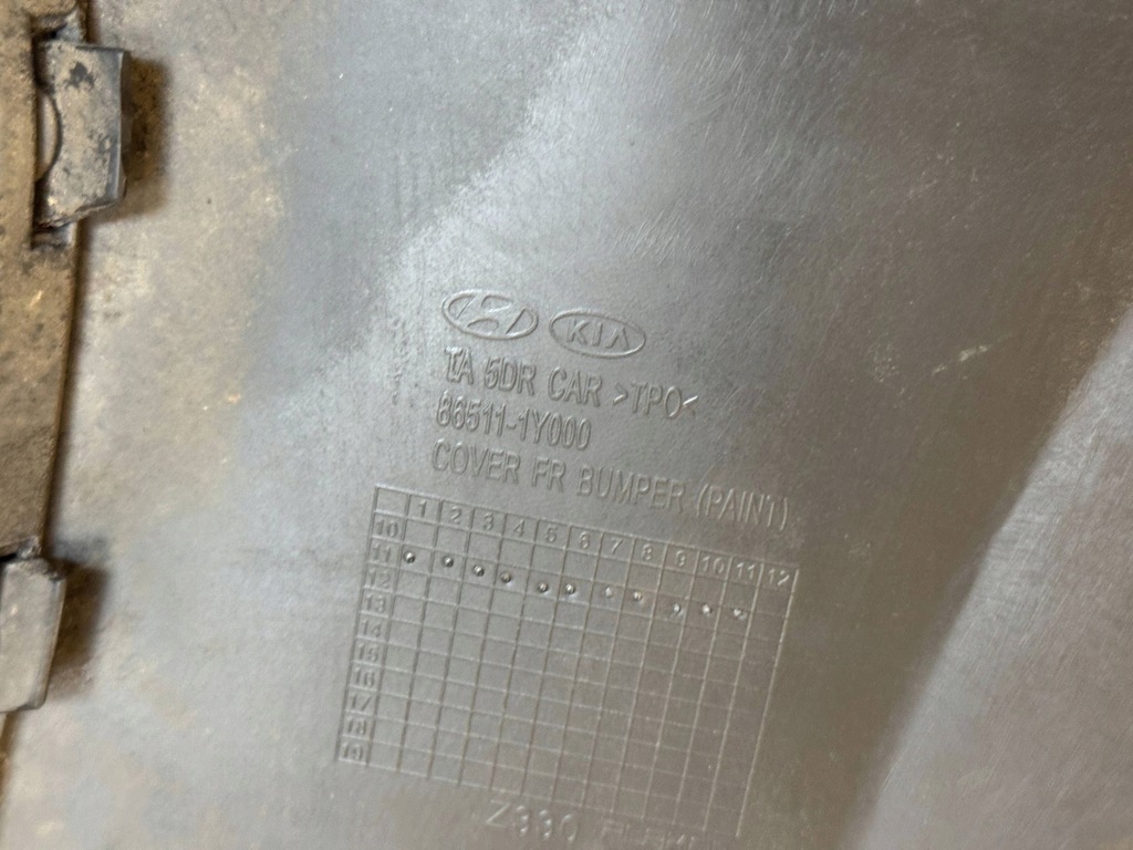 фото №16, Kia picanto 2 ii 11-14 5d бампер перед передний 865111y000