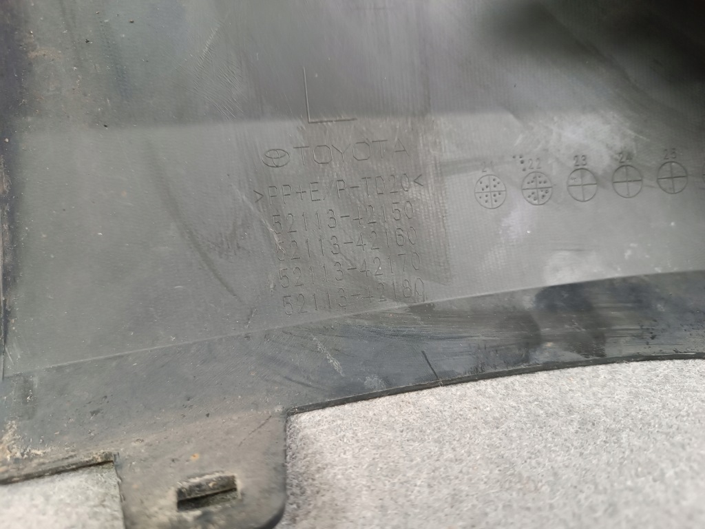 3076 toyota bz4x bz 4x левый bok уголок w бампер перед передний 1xpdc Доставка