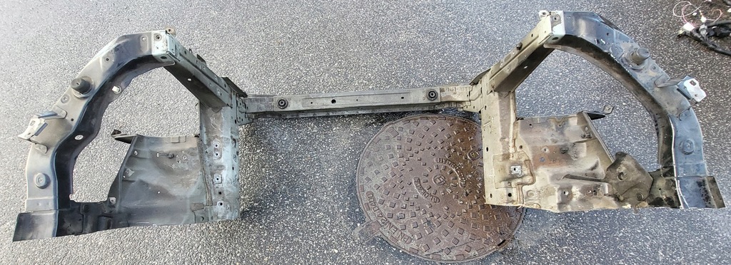 фото №7, Pas передній підсилювач передній балка mitsubishi outlander 3 iii оригінальний номер чорний