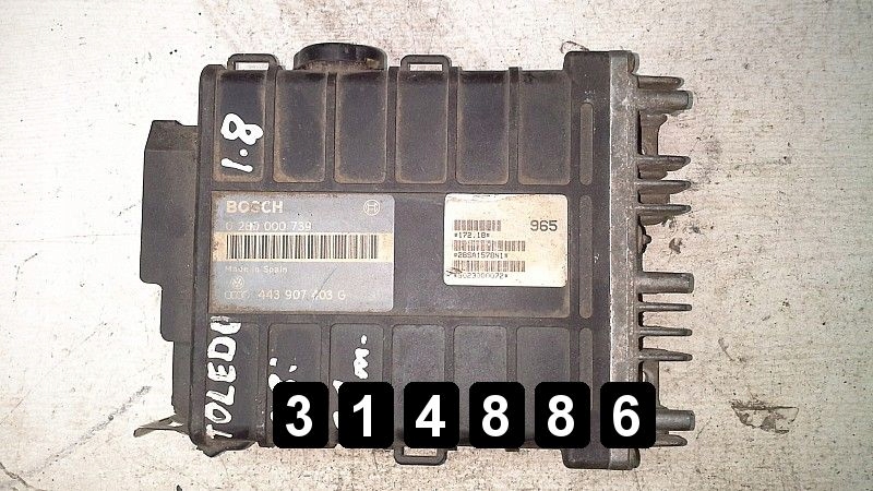 фото №1, 1991 seat toledo ecu 443907403g 0280000739