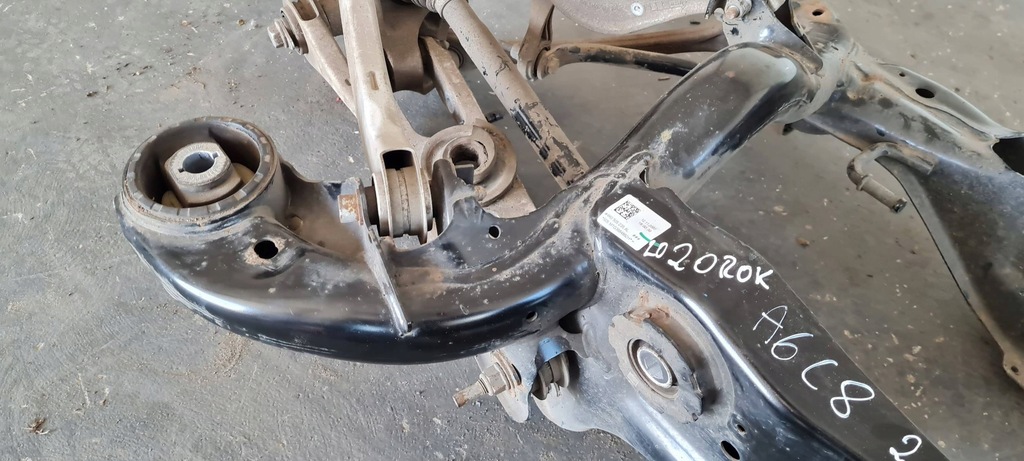 фото №9, A6 c8 4k підвіска підрамник балка задня quattro поворотний кулак 4k0505235al a7 4k