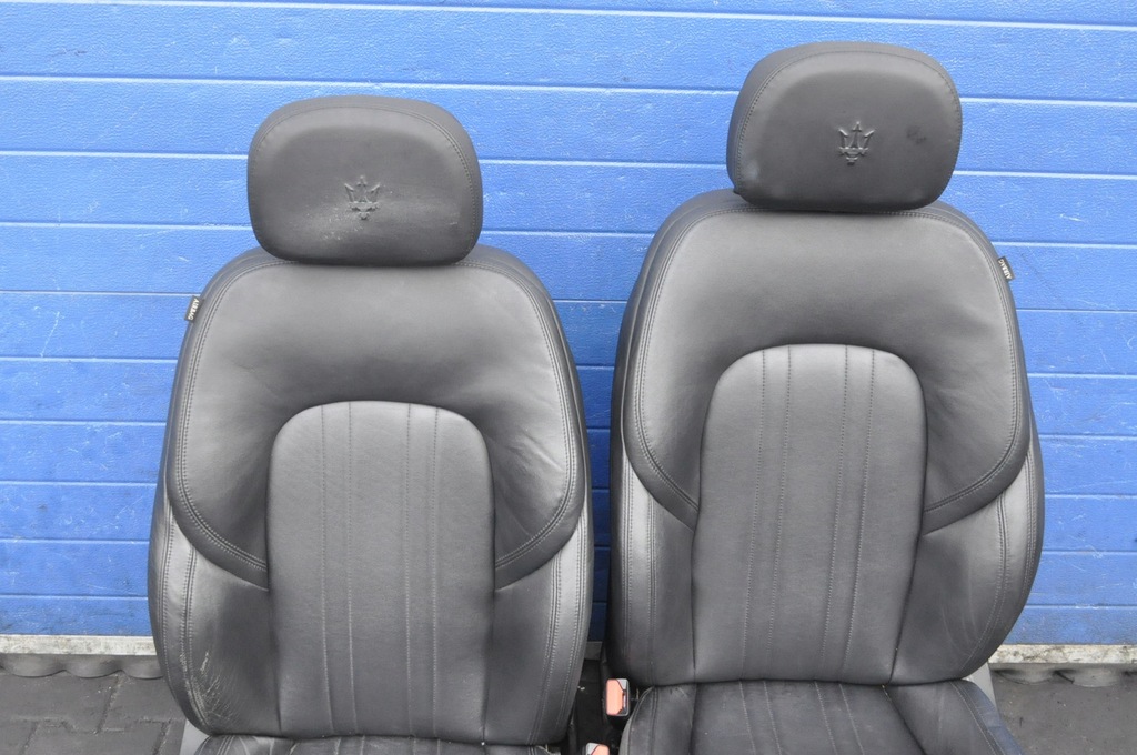 фото №7, Maserati ghibli iii сиденья заднее сиденье обшивки кожа 13r с память