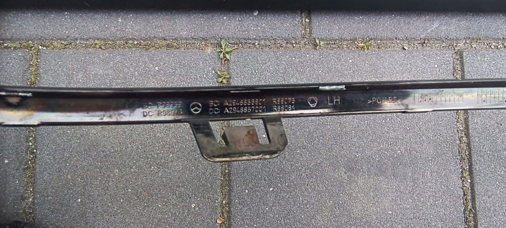 Mercedes eqe x294 w294 молдинг двері лівий перед Зі Шроту