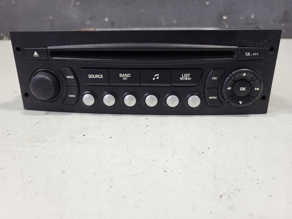 фото №1, Радио cd проигрыватель citroen c3 ii 98032839xt