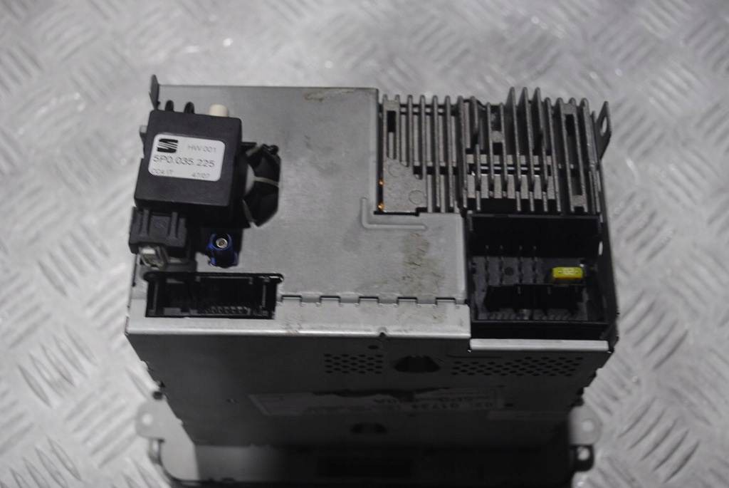 фото №5, Радіо радіопрогравач cd підсилювач антенний 5p0035680a seat leon ii 1p