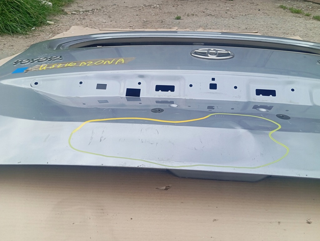 фото №14, Крышка багажника задняя задняя toyota proace city citroen berlingo opel combo iv rifter