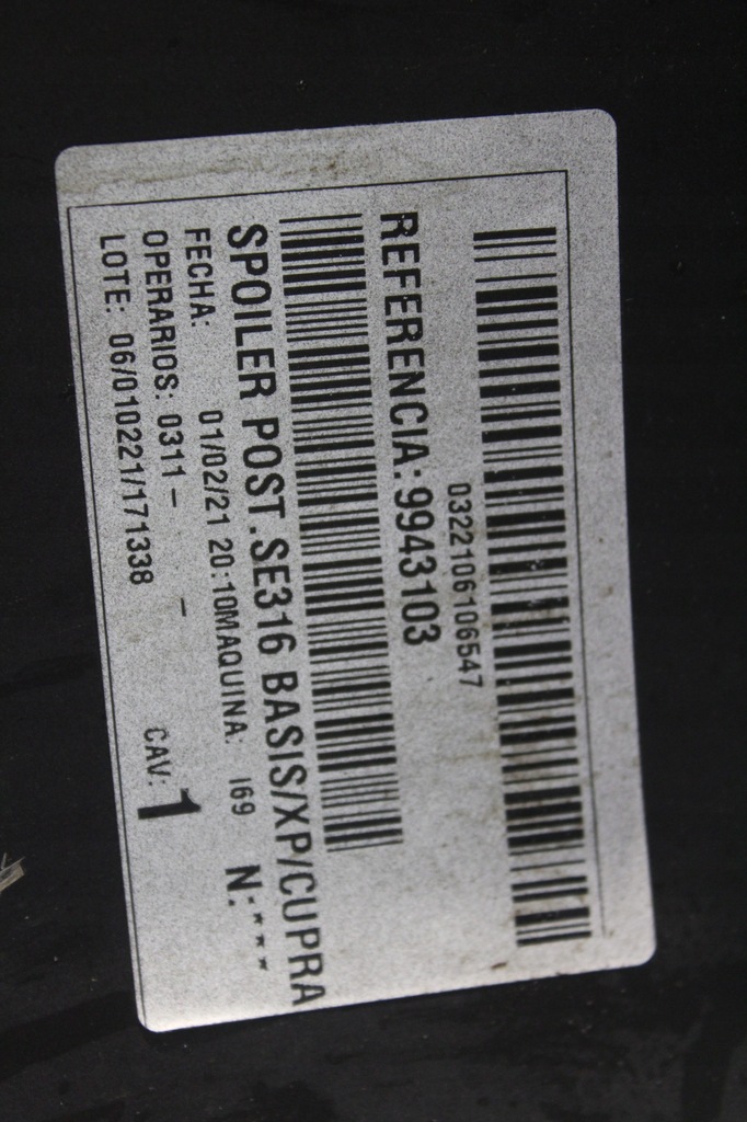 фото №9, Дифузор бампер задня cupra formentor повний bdb 5ff807568c