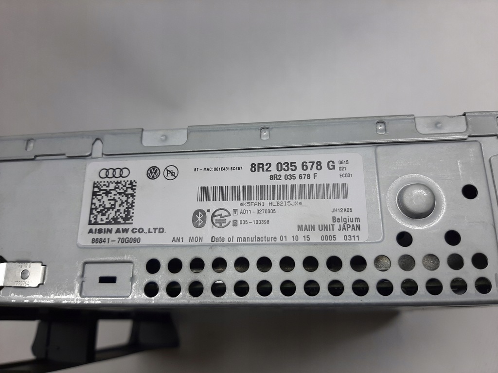 фото №8, Audi a4 8r2035678g мультимедиа