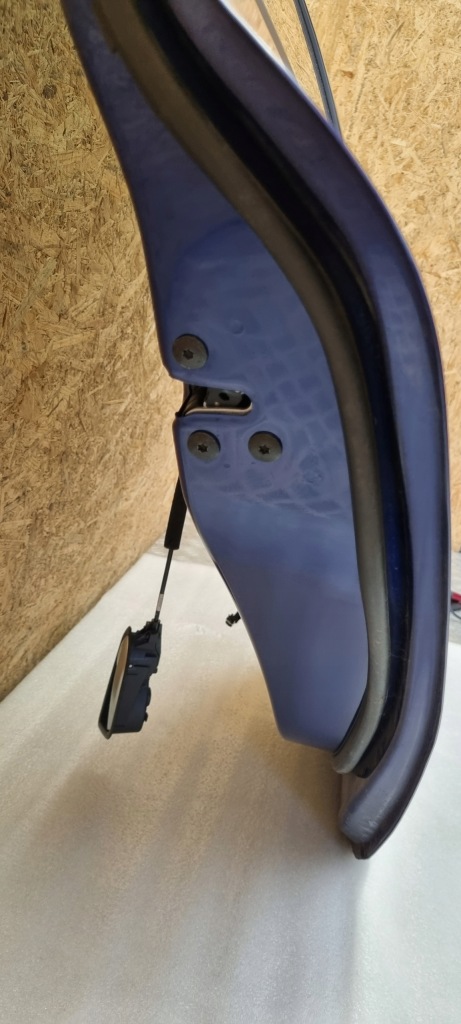 фото №12, Renault clio v двері правий праве задня задні 120mik колір blue iron terqh