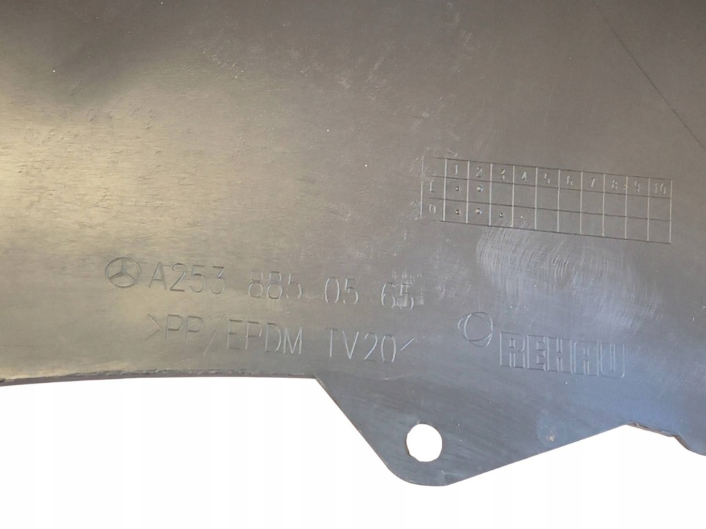 Купить Mercedes glc w253 спойлер бампера молдинг a2538850565