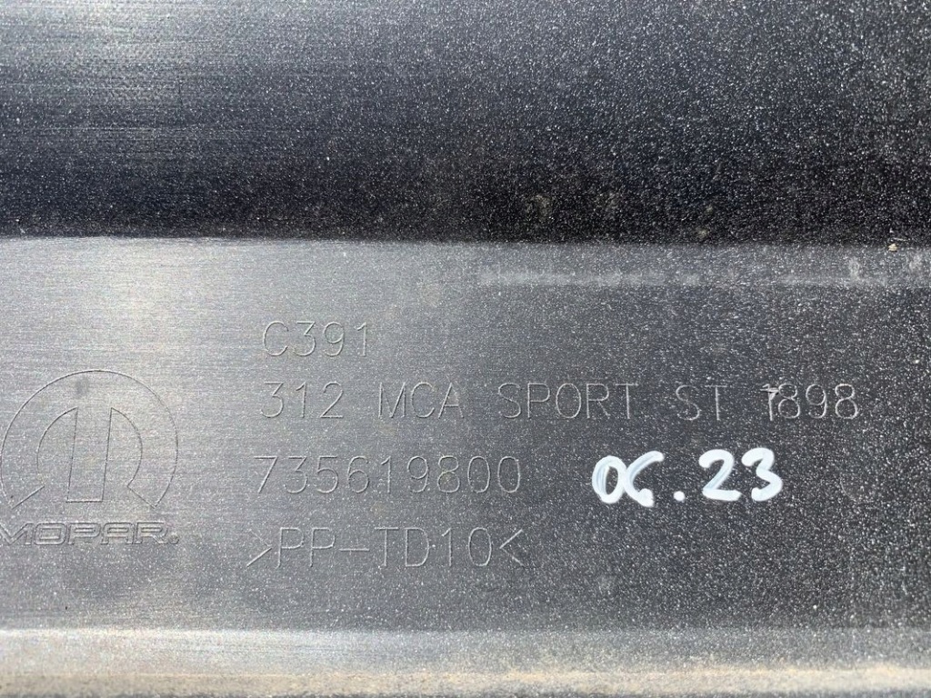 Fiat 500 sport 15r fl pdc бампер задняя задний lift 2015 Недорого