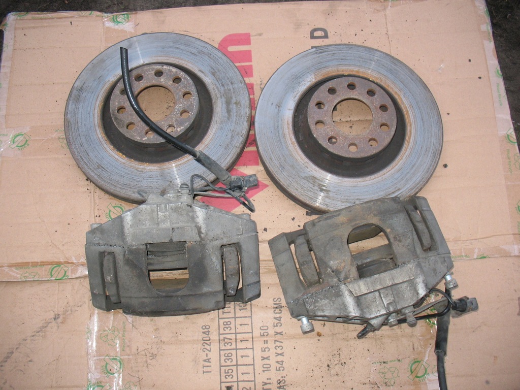 фото №1, Супорти гальмівні диски перед kpl. audi a8 d3 3,0 tdi,321mm