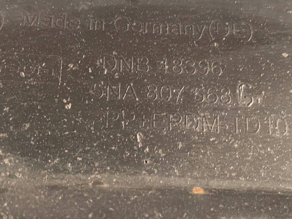 фото №12, Vw tiguan ii 5na диффузор бампера задняя задний