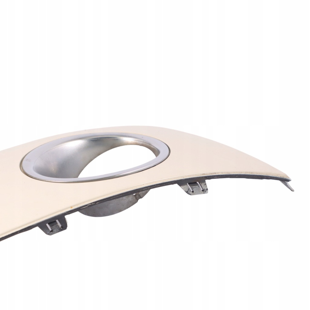 фото №10, Mini r55 r56 молдинг накладка бампер правый перед белый 0430224