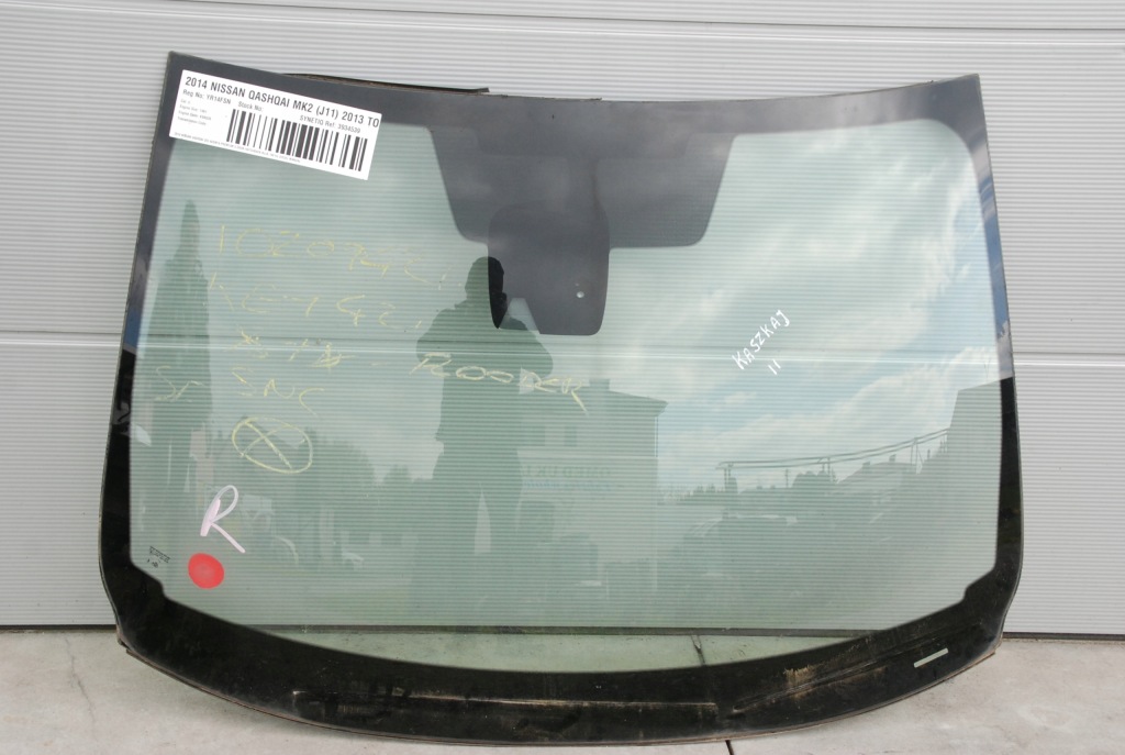 Купити Скло лобове передні  nissan qashqai j11 дорестайлінг  2014 рік