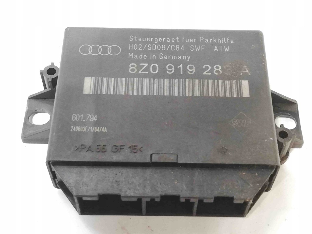 фото №1, Модуль pdc audi a4 8e2, b6 8z0919283a 2004