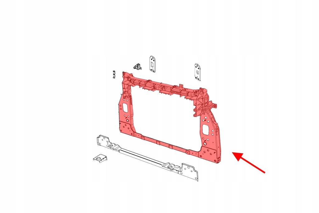 фото №3, Jeep renegade i bu 2015-2018 pas передній підсилювач передній 68287721aa