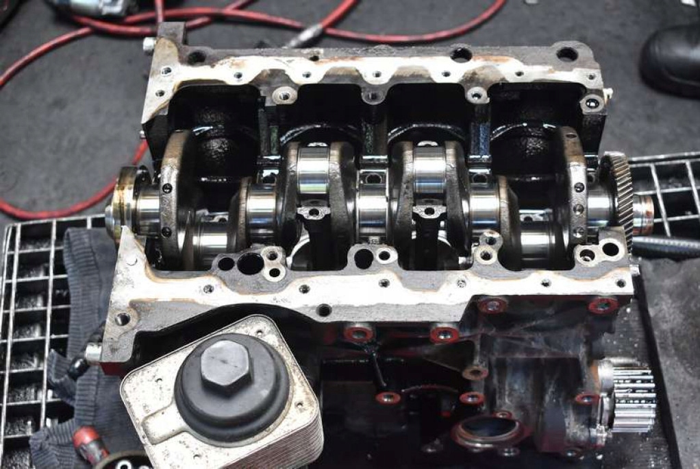 фото №14, Блок dół двигателя wał blb 03g021a audi a4 b7 2.0 tdi 140 km 04-08