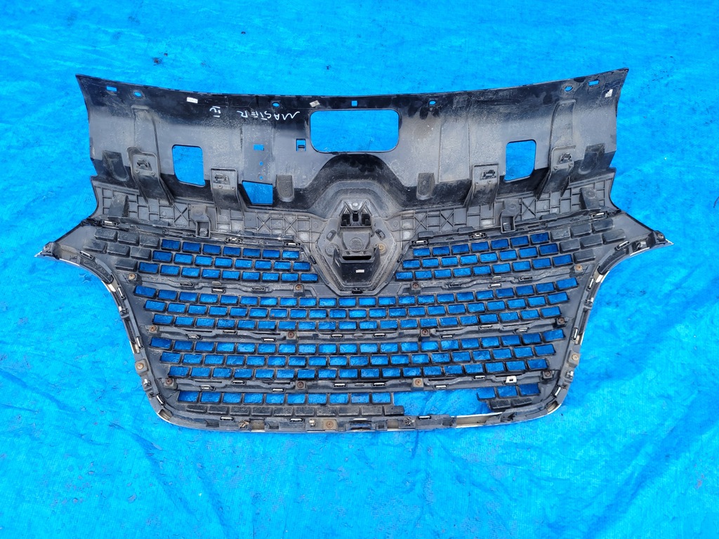 фото №9, Renault master iv | решётка радиатора решётка радиатора бампера перед хром lift 623109004r