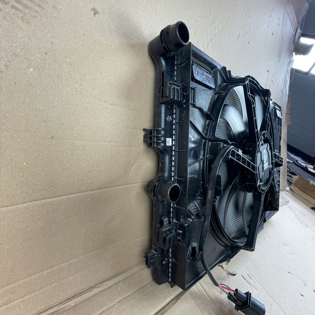 Купить Vw skoda audi радиатор воды 2q0121253m вентилятор 2q0959455j