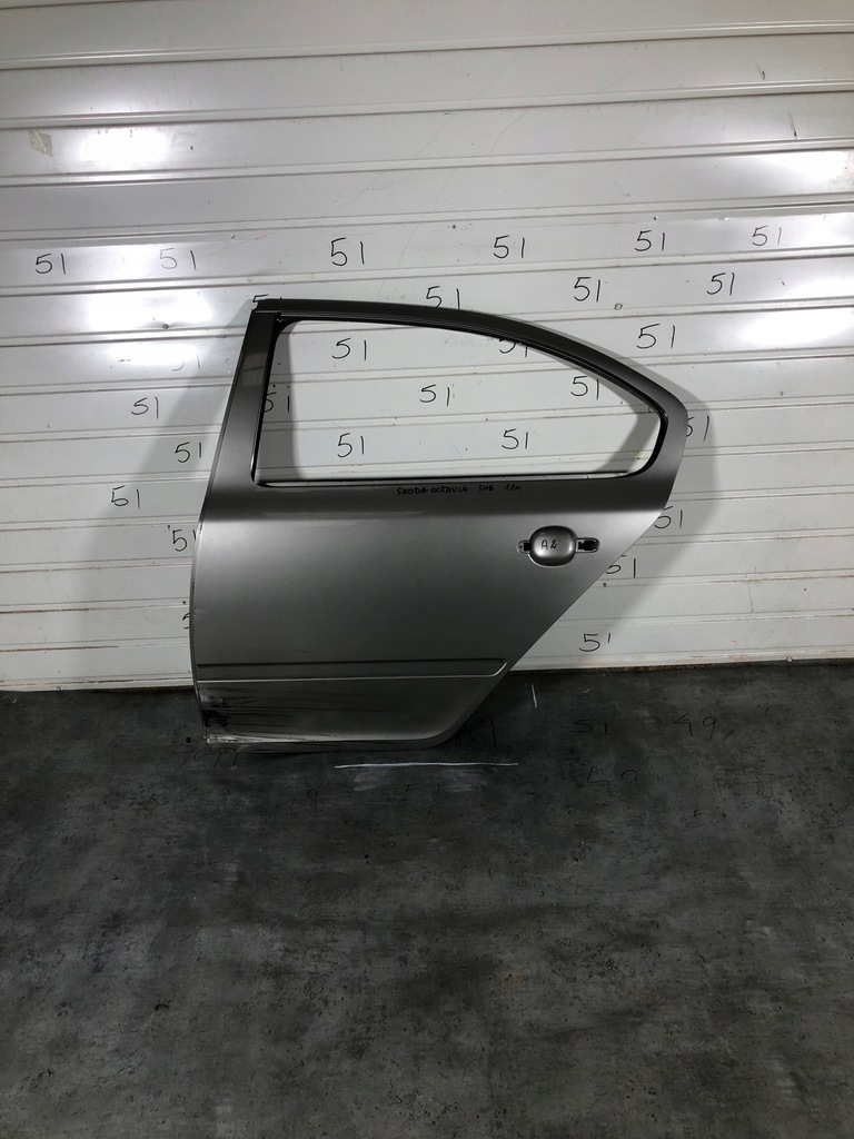 фото №1, Распродажа дверь skoda octavia 2 ii lift 5hb 08-12 r левая задняя задние