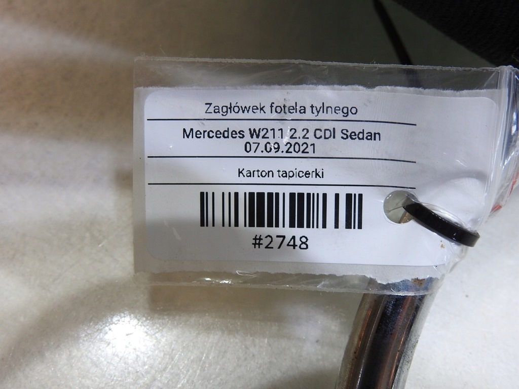 фото №7, Підголівник задня задній mercedes w211