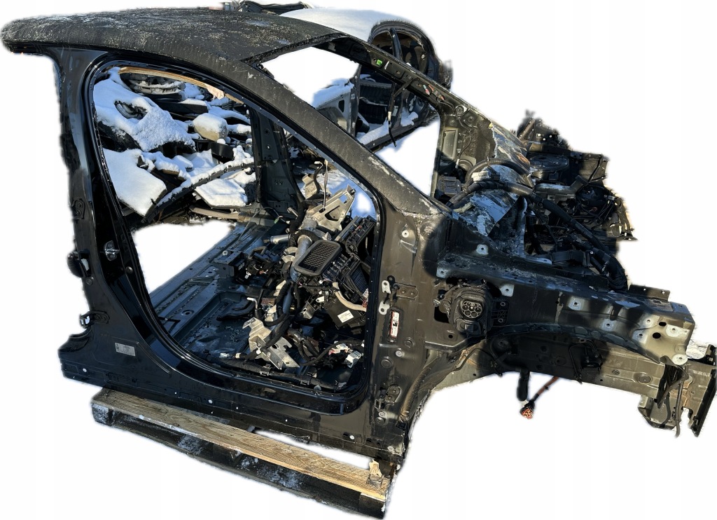 фото №2, Renault megane v e-tech правая лонжерон четверть перед блок двигателя порог подкрылок