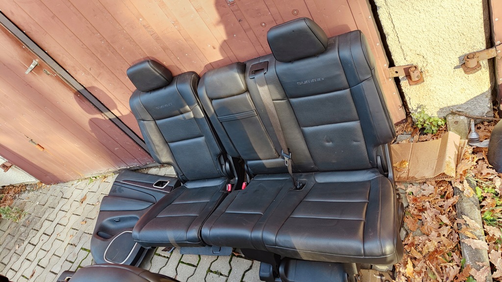 фото №5, Jeep grand cherokee wk2 сиденья заднее сиденье обшивка summit