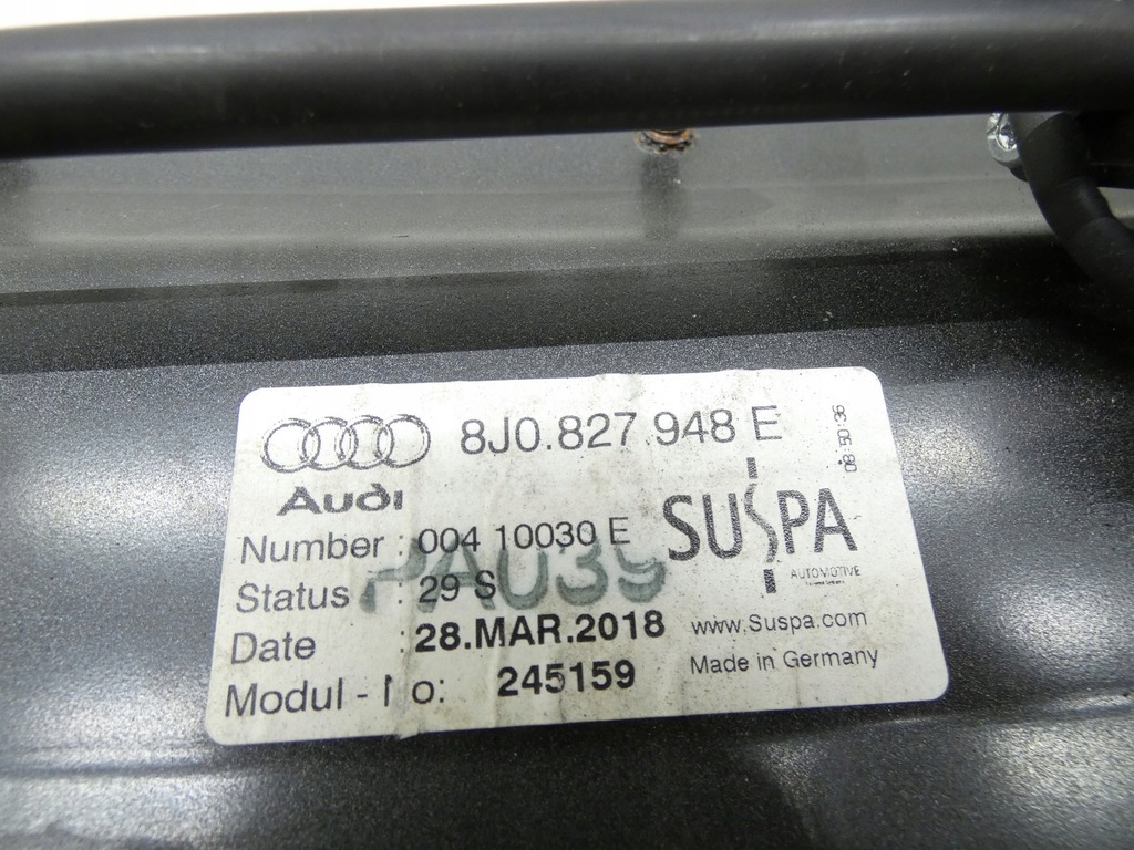 фото №10, Спойлер спойлер электрически выдвижной audi tt 8j ly9b 8j0827948e