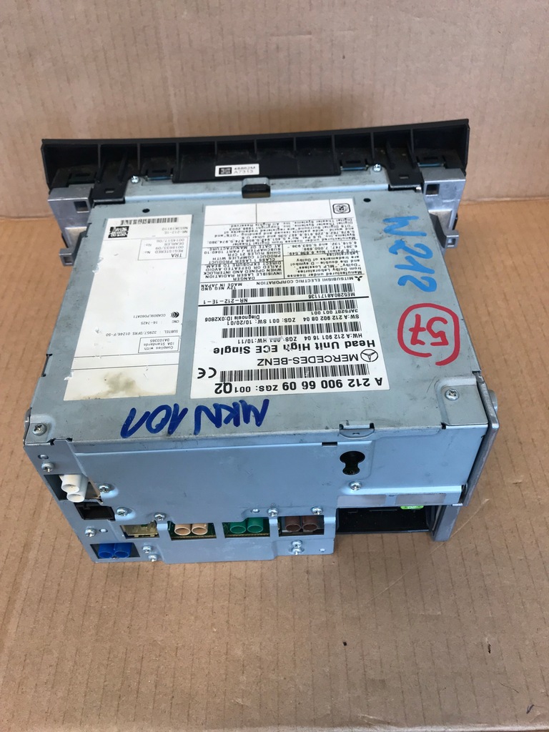 фото №6, Mercedes радио навигация w212 a2129006609