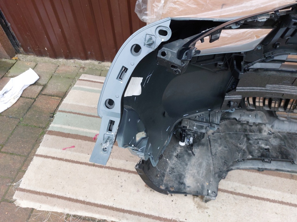 фото №11, Бампер перед citroen c3 aircross lift 23r khaki grey eem