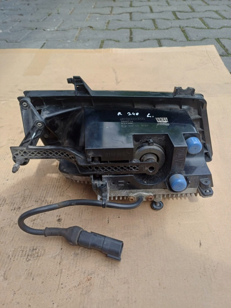 фото №3, Протитуманна фара світло протитуманні лівий перед led scania r s ntg euro 6 2023r