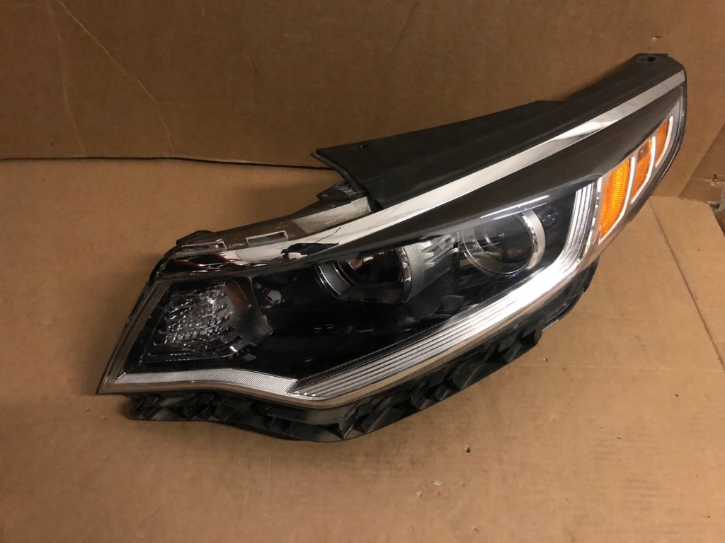 фото №3, Kia optima лампа левая перед передняя usa оригинал