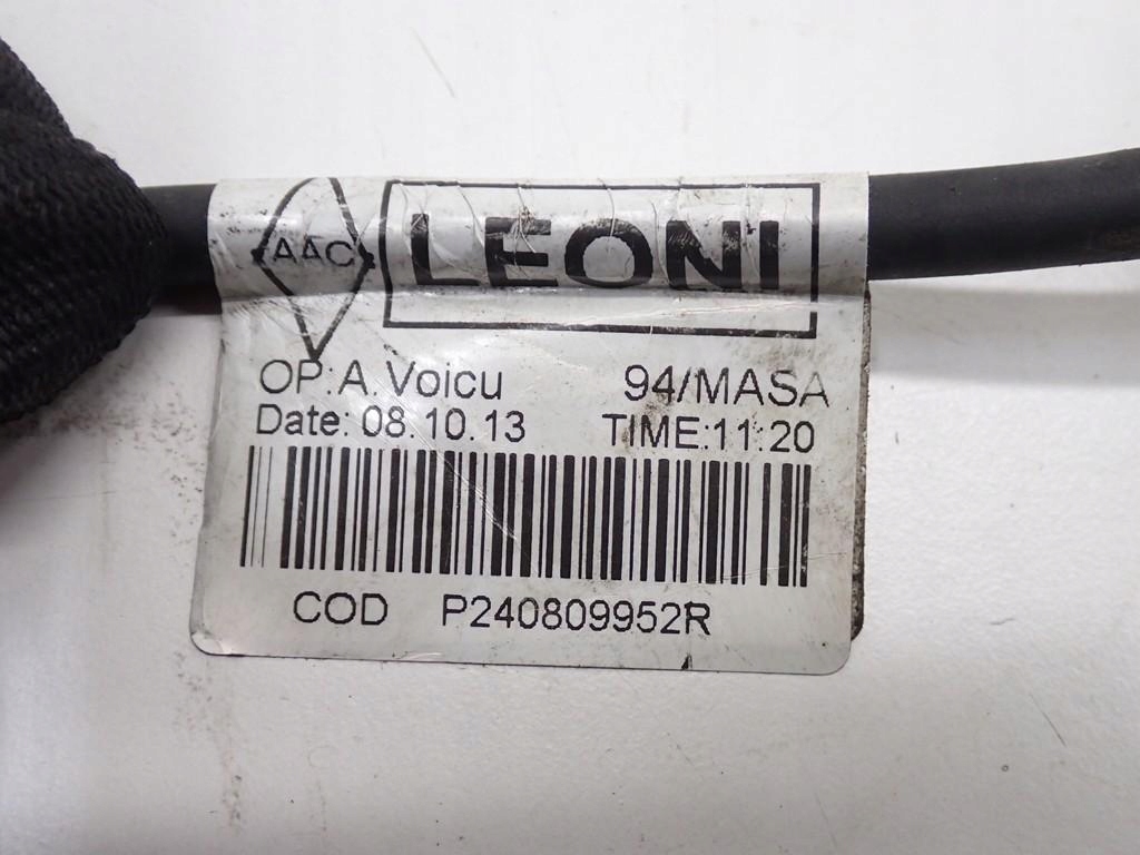 фото №9, Клема електропроводка акумулятор 240809852r dacia logan ii sandero ii 1.5d 14r