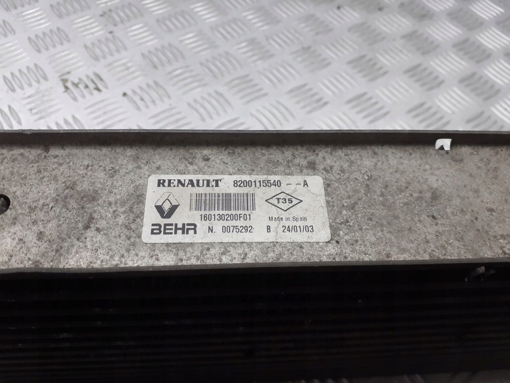фото №3, Інтеркулер renault megane ii 1.5 dci 8200115540