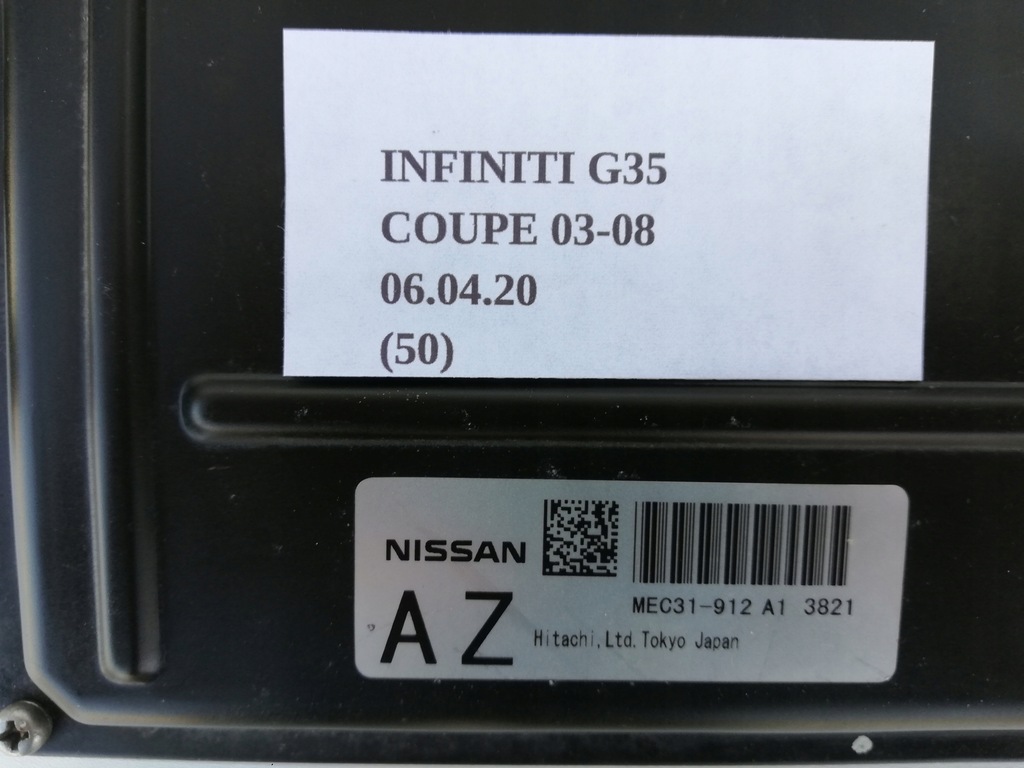 фото №8, Набор стартовый модуль bcm комфорта бортовой компьютер замок зажигания infiniti g35 coupe