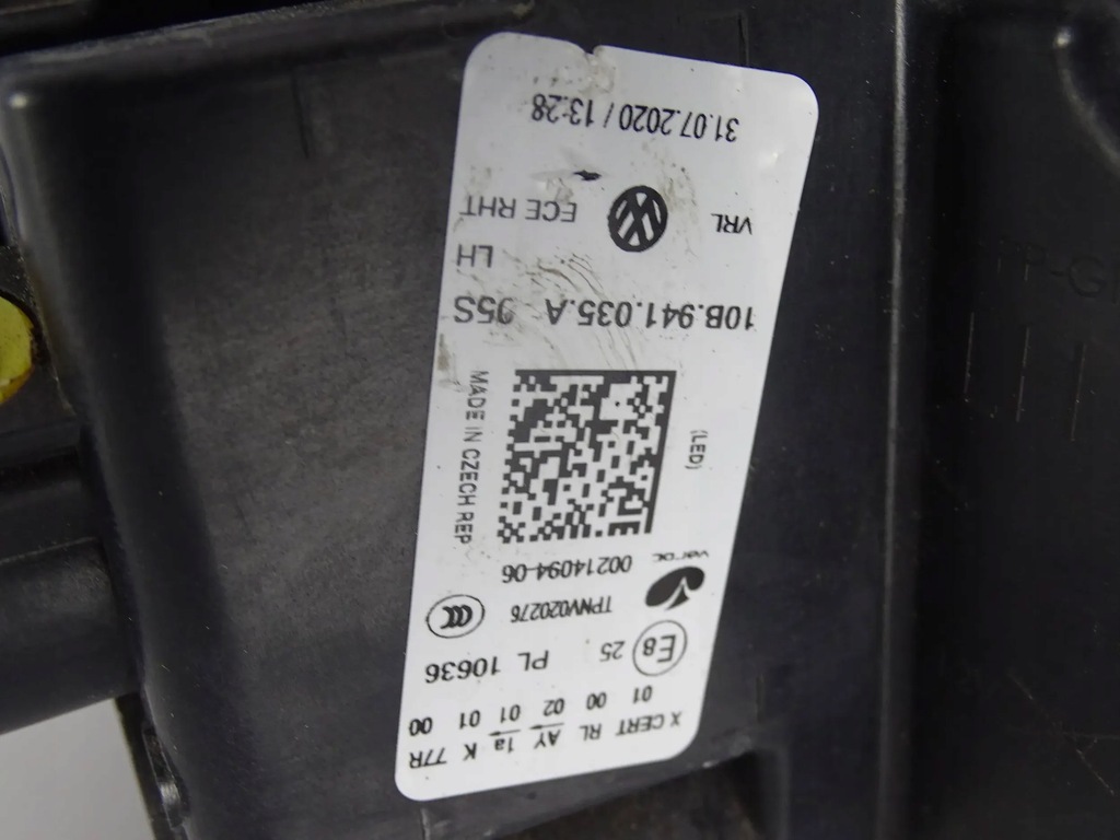 фото №9, Лампа перед ліва vw id.3 id,3 id 3 10b 10b941035a