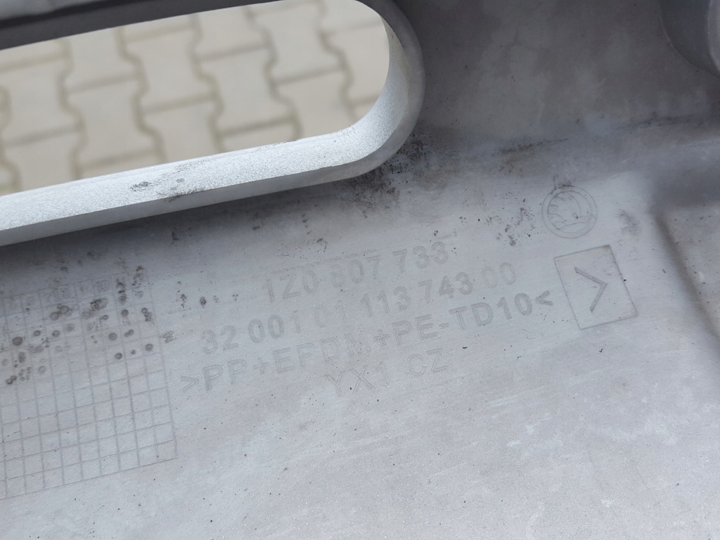 фото №5, Octavia 2 ii lift scout спойлер бампера перед