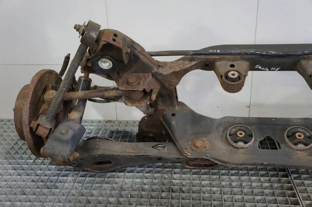 фото №6, Балка oś задня задня підвіска підрамник підрамник kpl hyundai santa fe ii 4x4