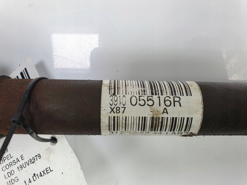 фото №3, Привідний вал права перед 391005516r opel corsa e