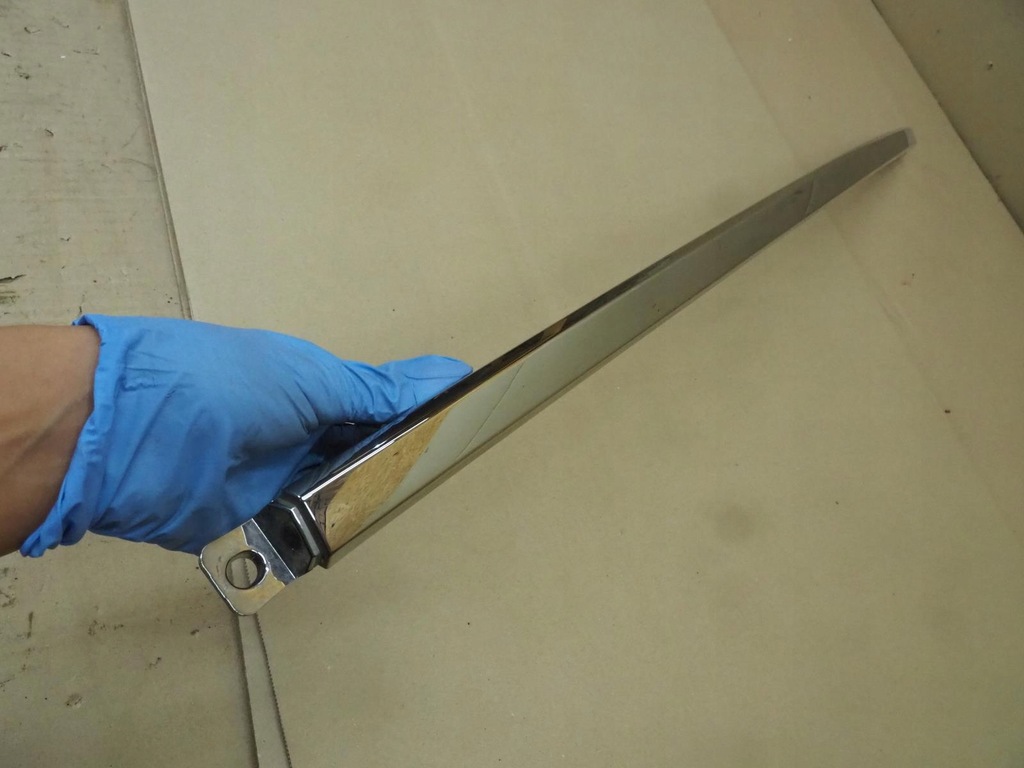 фото №10, Renault koleos ii 2 lift молдинг задняя средняя хром бампера 850703255r