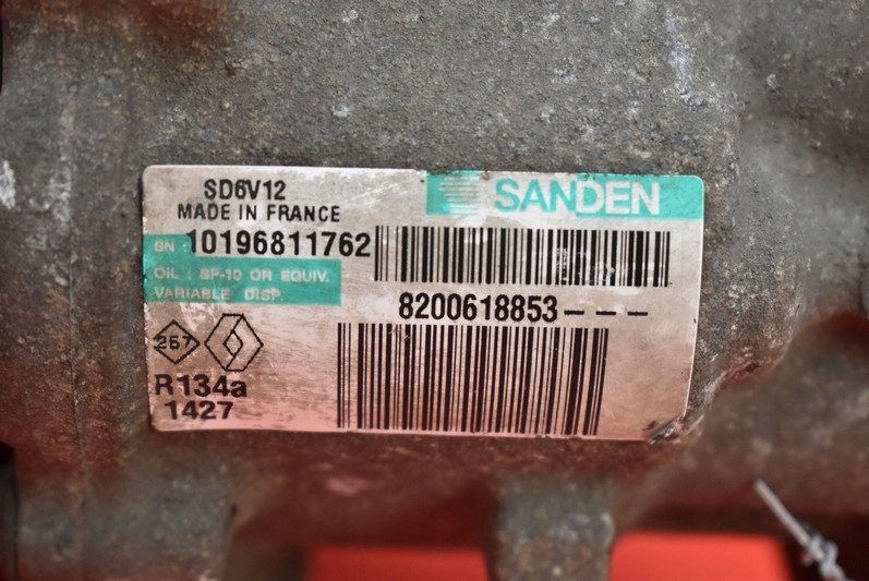 фото №6, Компрессор насос кондиционера 8200618853 renault thalia 1 i 1.2 16v 75 km