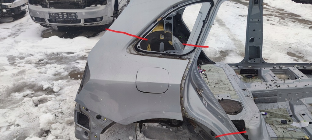 фото №6, Четверть крыло порог правый задняя audi q5 8r 2008-2016