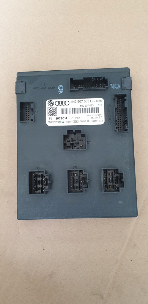 фото №1, Модуль комфорту audi a6 c7 4h0907063cg