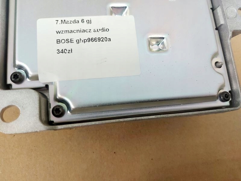 фото №6, Mazda 6 iii gj підсилювач аудіо bose ghp966920a
